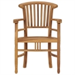 vidaXL Garden Dining Set Natural Teak Solid Teak Wood Medium Durable
