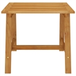 vidaXL Outdoor Dining Set Warm Acacia Wood Tone