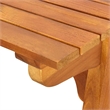 vidaXL Dining Set in Brown Solid Acacia Wood Medium Dining Set