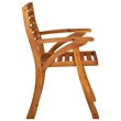 vidaXL Dining Set in Brown Solid Acacia Wood Medium Dining Set