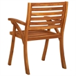 vidaXL Dining Set in Brown Solid Acacia Wood Medium Dining Set