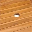 vidaXL Garden Dining Set Warm Teak Fine Sanded Teak Hardwood