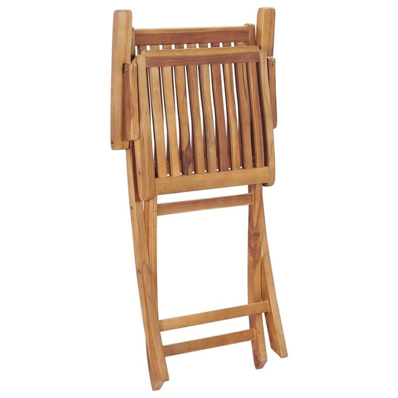 vidaXL Garden Dining Set Warm Teak in Brown