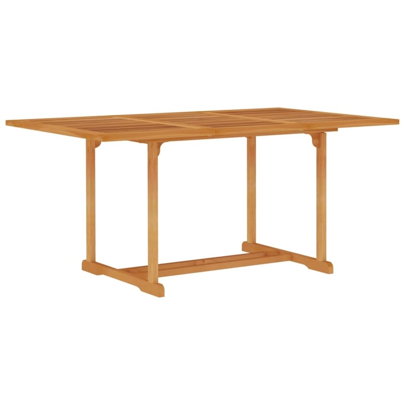 vidaXL Garden Dining Set Warm Teak in Brown