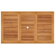 vidaXL Garden Dining Set Warm Teak in Brown
