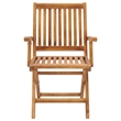 vidaXL Garden Dining Set Warm Teak in Brown