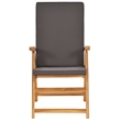 vidaXL Garden Dining Set in Gray and Teak
