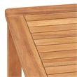 vidaXL Solid Teak Wood Large Garden Dining Set in Warm Teak