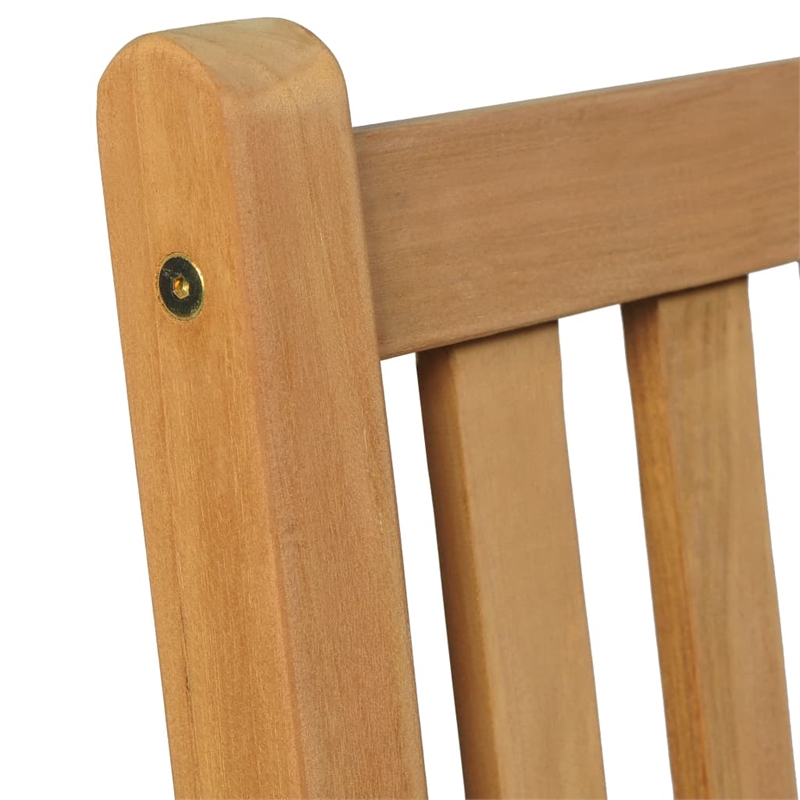 vidaXL Solid Teak Wood Large Garden Dining Set in Warm Teak