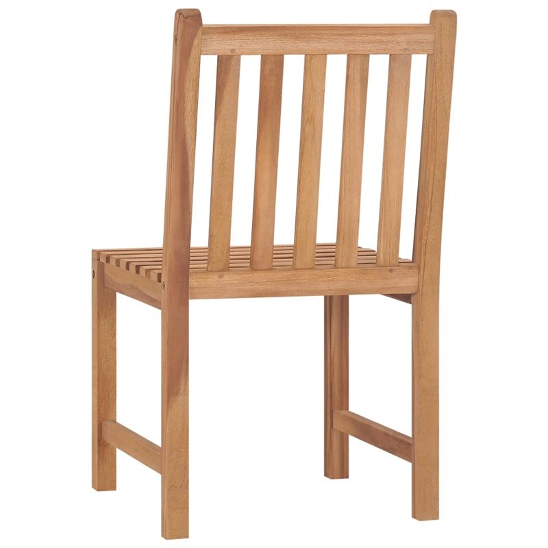 vidaXL Solid Teak Wood Garden Dining Set in Warm Teak