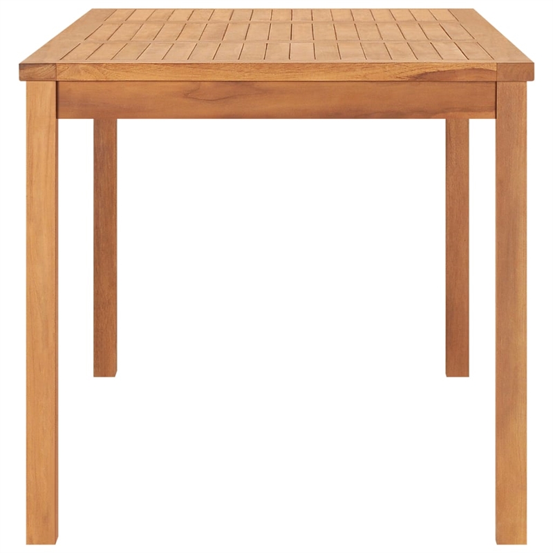 vidaXL Solid Teak Wood Medium Garden Dining Set in Teak Wood