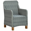 vidaXL 9 Piece Patio Dining Set in Light Gray/Black