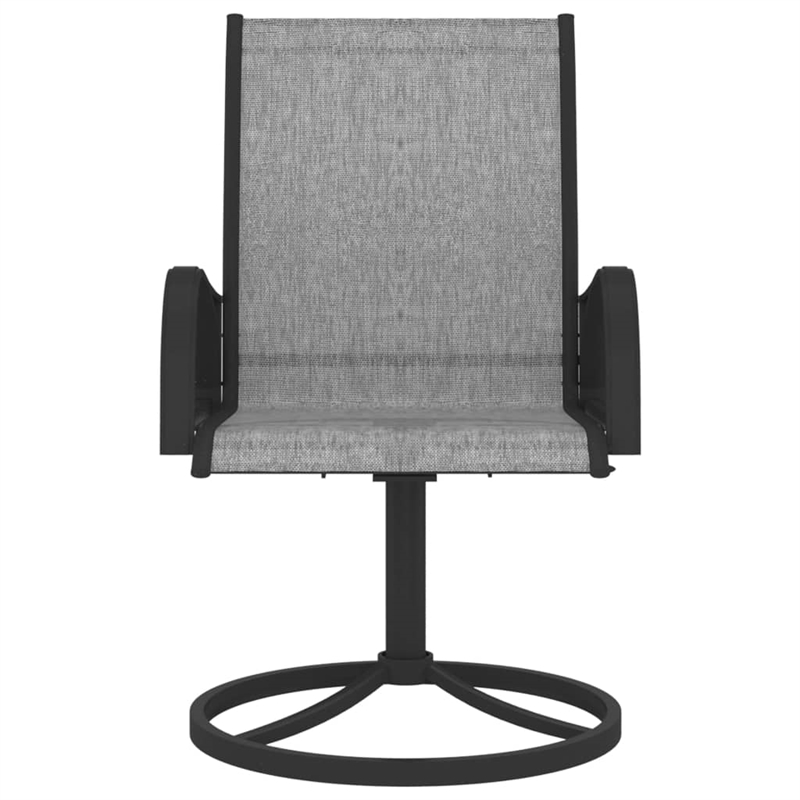 vidaXL Dining Set Table in Anthracite/Chairs in Gray