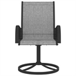 vidaXL Dining Set Table in Anthracite/Chairs in Gray