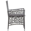 vidaXL Garden Dining Set in Gray Solid Acacia Wood Standard Durable
