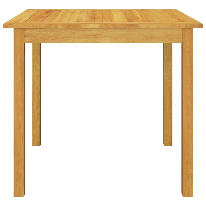 vidaXL Dining Set in Black Chair/Dark Gray Cushion
