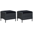 vidaXL Dining Set in Dark Gray/Acacia Wood