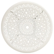 vidaXL Round Classic Outdoor Bistro Set in White