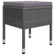vidaXL Solid Acacia Wood Medium Durable Dining Set in Gray