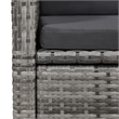 vidaXL Dining Set in Gray