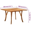 vidaXL Dining Set in Gray
