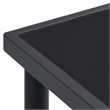 vidaXL Outdoor Dining Set in Black and Anthracite/Gray