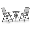 vidaXL Garden Dining Set in Anthracite/Gray