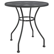 vidaXL Expanded Metal Mesh With E-Coating Garden Dining Set in Anthracite/Gray