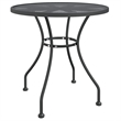 vidaXL Expanded Metal Mesh Medium Foldable Garden Dining Set in Anthracite/Gray