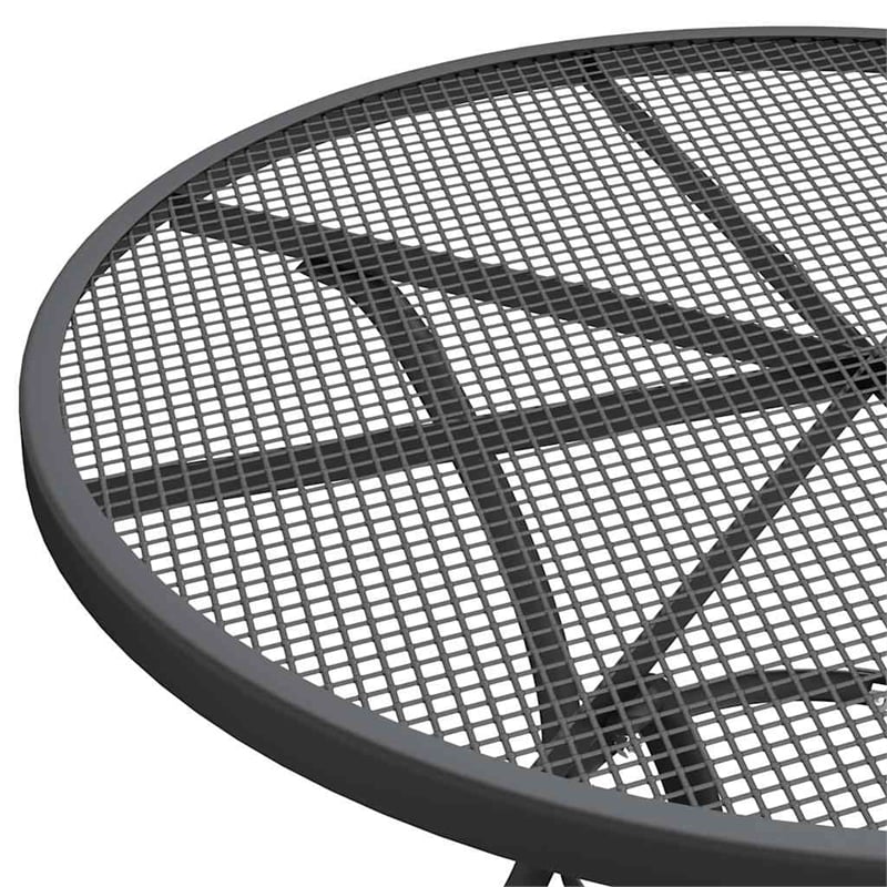 vidaXL Garden Dining Set in Anthracite/Gray