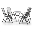 vidaXL Garden Dining Set in Anthracite/Gray