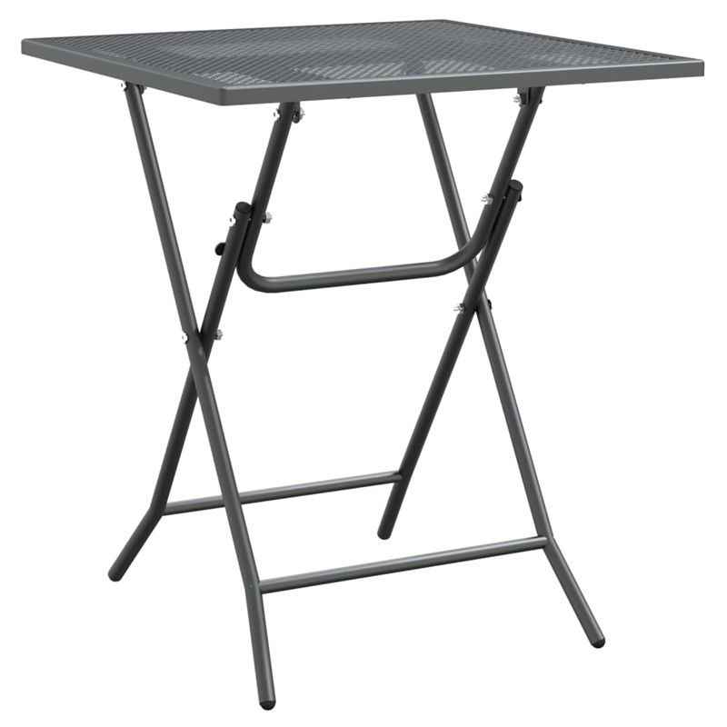 vidaXL Garden Dining Set in Anthracite/Gray