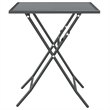 vidaXL Garden Dining Set in Anthracite/Gray