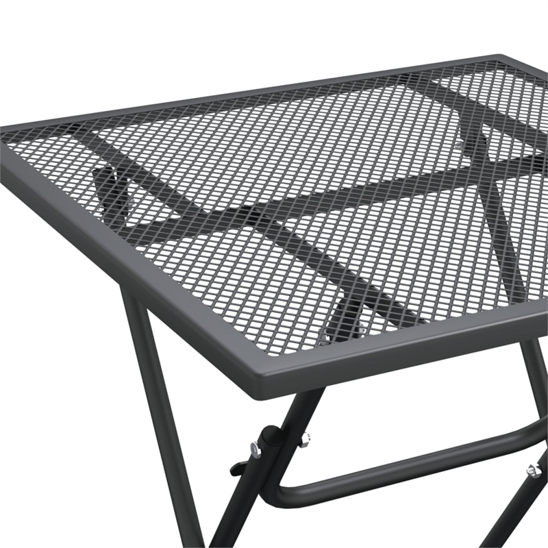 vidaXL Garden Dining Set in Anthracite/Gray