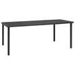 vidaXL Outdoor Dining Set in Anthracite/Gray