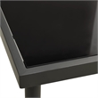vidaXL Outdoor Dining Set in Black and Anthracite/Gray