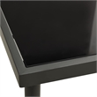 vidaXL Outdoor Dining Set in Black and Anthracite/Gray