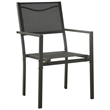 vidaXL Outdoor Dining Set in Anthracite/Black/Gray