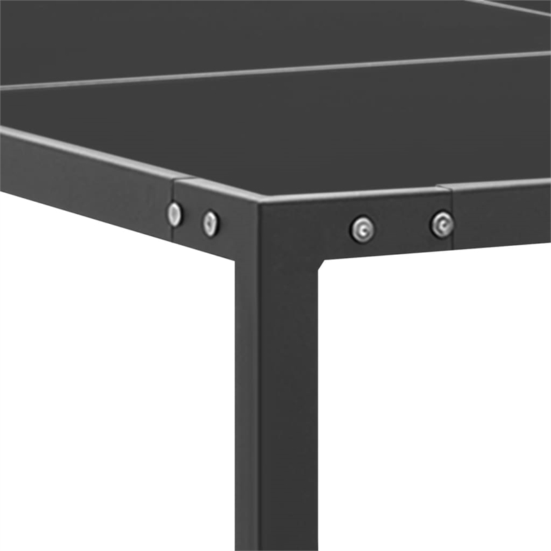 vidaXL Outdoor Dining Set in Anthracite/Black/Gray