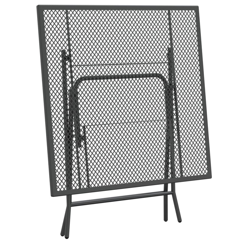 vidaXL Garden Dining Set in Anthracite/Gray