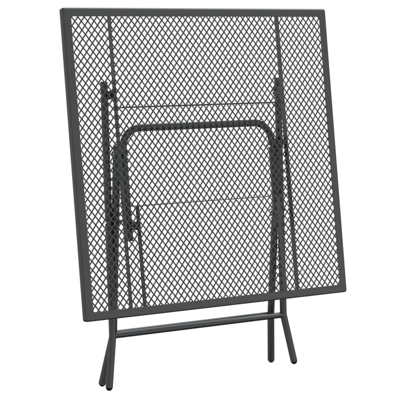 vidaXL Garden Dining Set in Anthracite/Gray