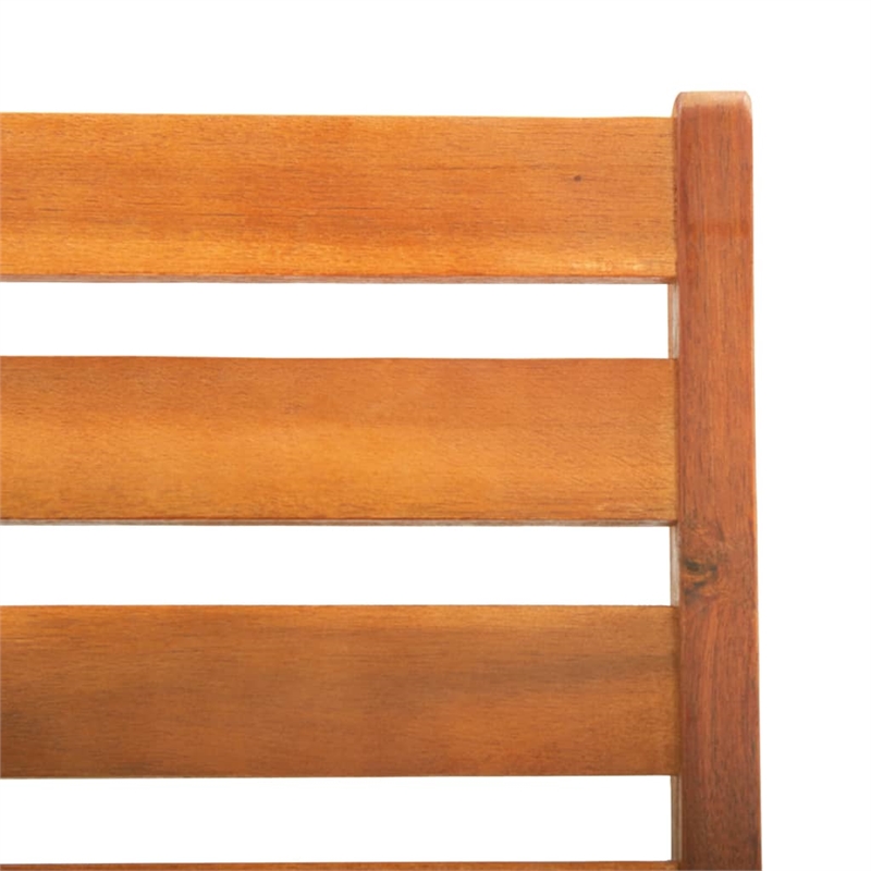 vidaXL Solid Acacia Wood Garden Dining Set in Brown