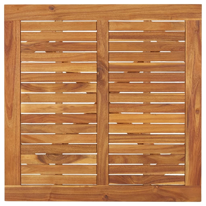 vidaXL Solid Acacia Wood Garden Dining Set in Brown