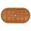 vidaXL Solid Eucalyptus Wood Large Garden Dining Set Reddish-Brown