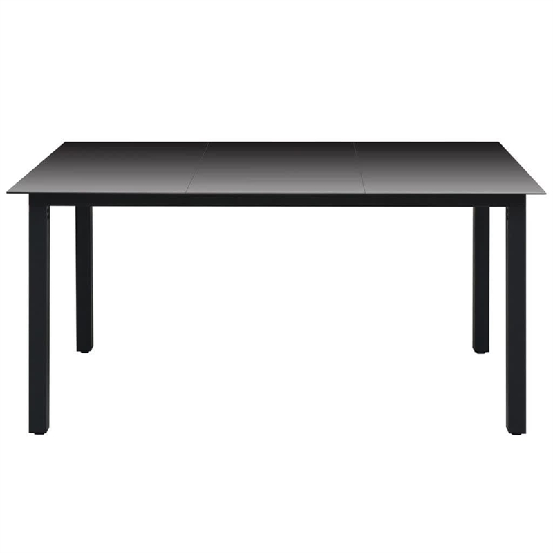 vidaXL Dining Set in Beige/Cream White/Black