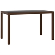 vidaXL Garden Dining Set in Brown and Cream White