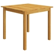 vidaXL Garden Dining Set in Brown/Cream White