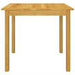 vidaXL Garden Dining Set in Brown/Cream White