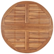 vidaXL Smooth-Sanded Teak Hardwood Outdoor Dining Set Natural/Brown