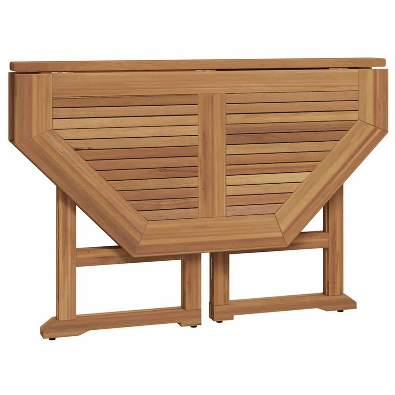 vidaXL Sanded Teak Hardwood Medium Outdoor Dining Set Natural/Brown